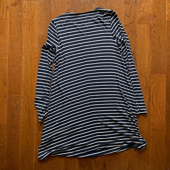Abercrombie and Fitch Blue Striped Dress - Picture 3 of 3